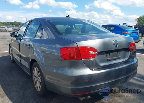 2013 Volkswagen Jetta 2.5L Se из США, поврежденный, VIN 3VWDP7AJXDM450025